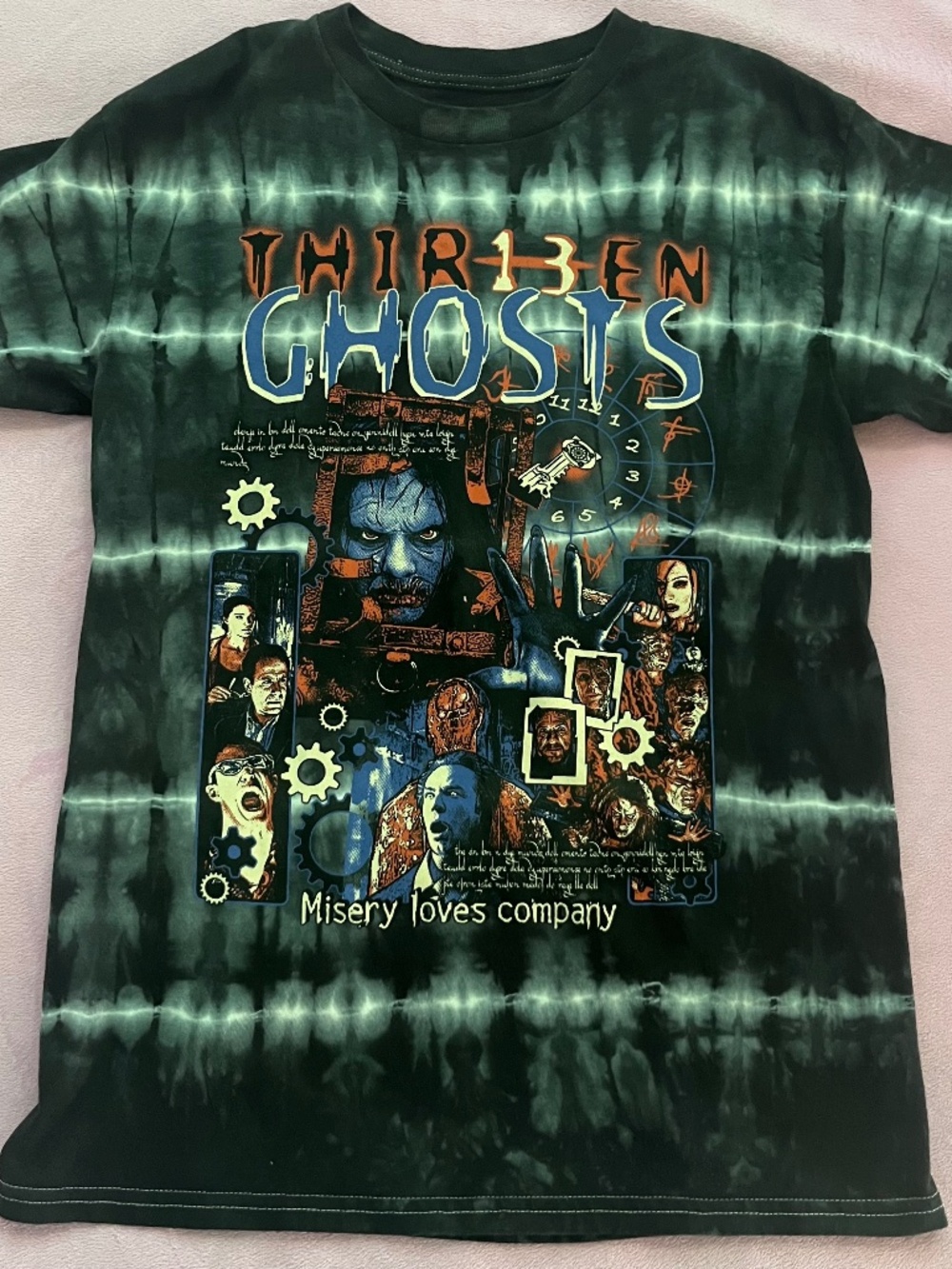 Cavity Colors Thirteen Ghosts Tie Dye Shirt Buy or Die Exclusive
